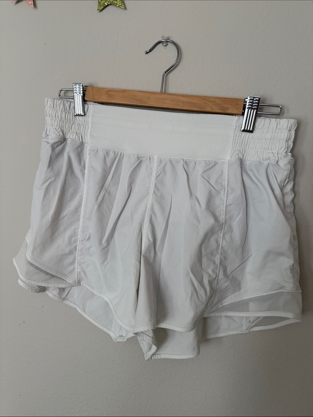 White Hotty Totty Shorts